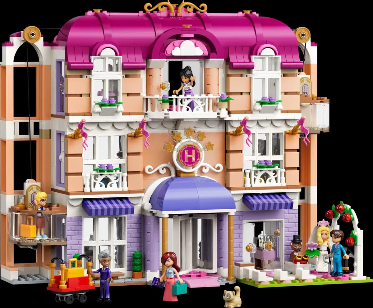 LEGO Heartlake City Grand Hotel 42704 [1406 pieces, ages 9+, Friends]