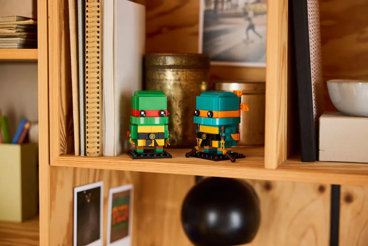 LEGO Teenage Mutant Ninja Turtles Figures 40878 [567 pieces, ages 10+, BrickHeadz]
