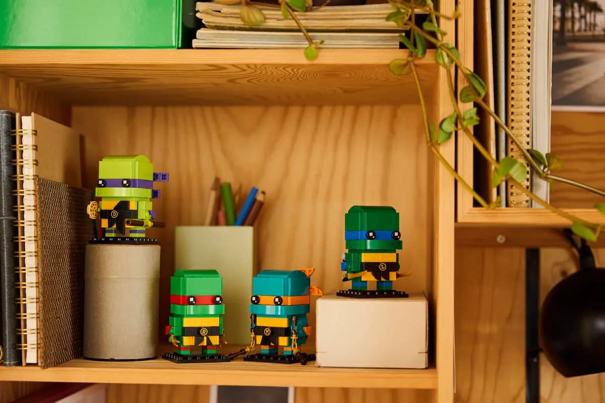 LEGO Teenage Mutant Ninja Turtles Figures 40878 [567 pieces, ages 10+, BrickHeadz]