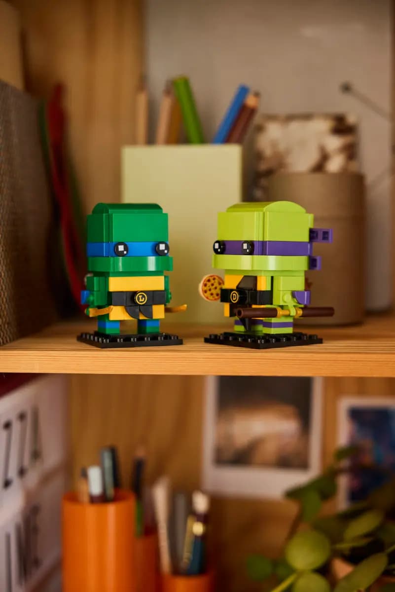 LEGO Teenage Mutant Ninja Turtles Figures 40878 [567 pieces, ages 10+, BrickHeadz]