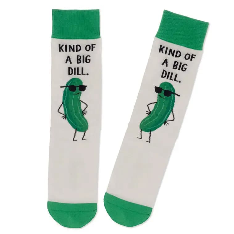 Kind of a Big Dill Funny Mug, 16 oz. [Kind of a big dill., 5.75" W x 4" H x 3.75" D, Ceramic., 1]