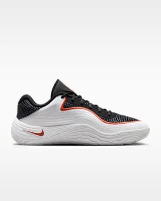 Nike Precision 8 Low Men's Basketball Shoes Black/White/Picante Red [Black/White/Picante Red, No-sew overlays, Molded Swoosh logo]