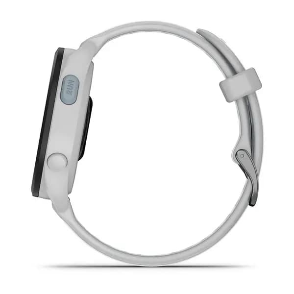 Garmin Forerunner 165 Mist Gray/Whitestone [AMOLED (optional always-on mode), 5 ATM, 1.2\" (30.4 mm) diameter]