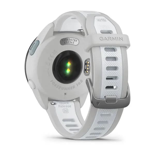 Garmin Forerunner 165 Mist Gray/Whitestone [AMOLED (optional always-on mode), 5 ATM, 1.2\" (30.4 mm) diameter]