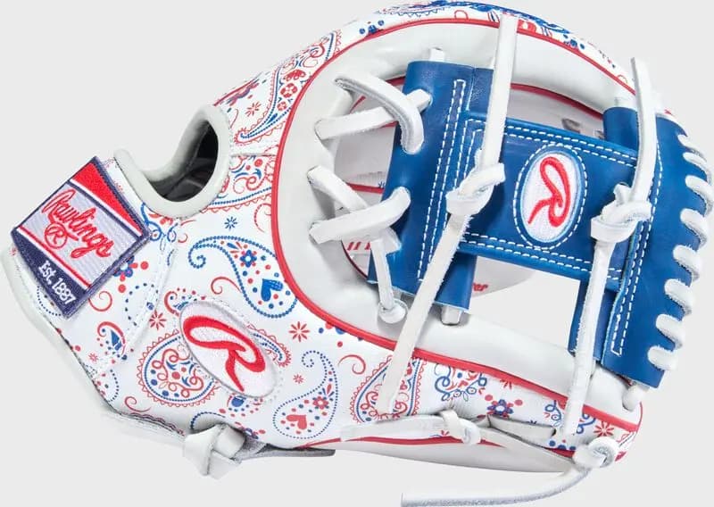 Rawlings 2026 Rawlings 4th of July Heart of the Hide 11.5-Inch Glove, Right Hand Throw [R00750123, Conventional, Exclusive]
