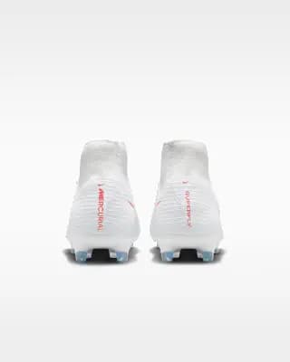 Nike Mercurial Superfly 11 Academy Multi-Ground High-Top Soccer Cleats White/Bright Crimson/Blur [White/Bright Crimson/Blur, M 4 / W 5.5, M 4.5 / W 6, M 5 / W 6.5, M 5.5 / W 7, M 6