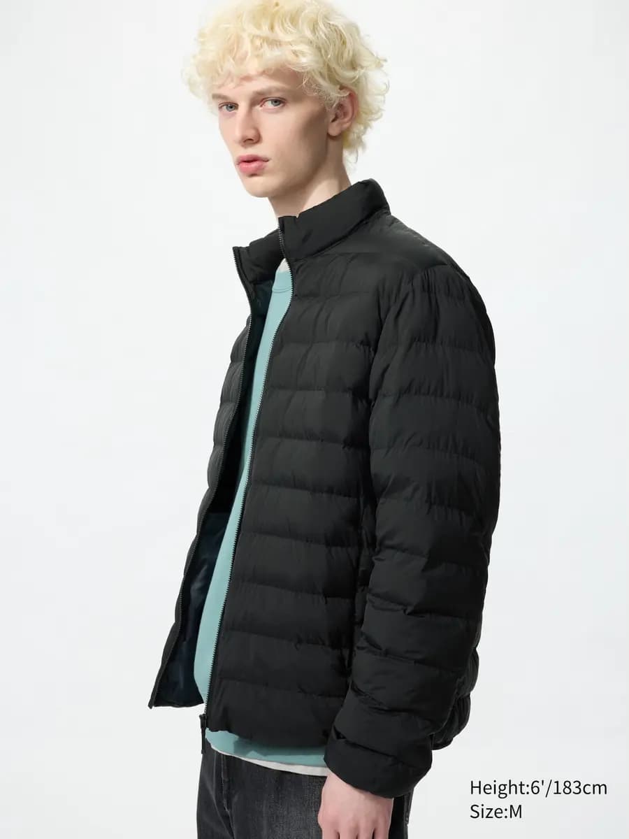 Uniqlo PUFFTECH Jacket Black [Imported, Hand wash cold, Do not dry clean, Soft-lined pockets for added comfort.]