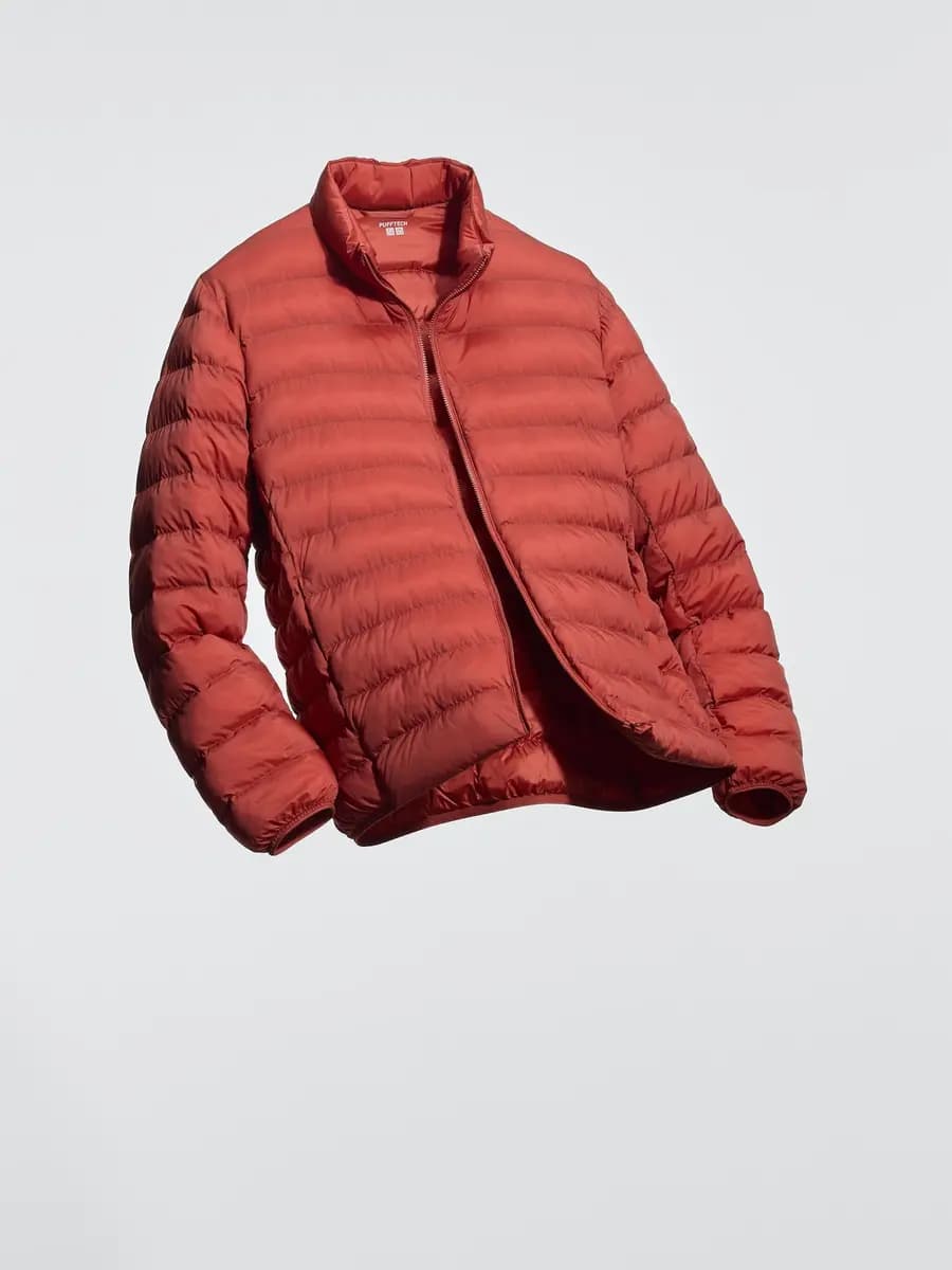 Uniqlo PUFFTECH Jacket Black [Imported, Hand wash cold, Do not dry clean, Soft-lined pockets for added comfort.]