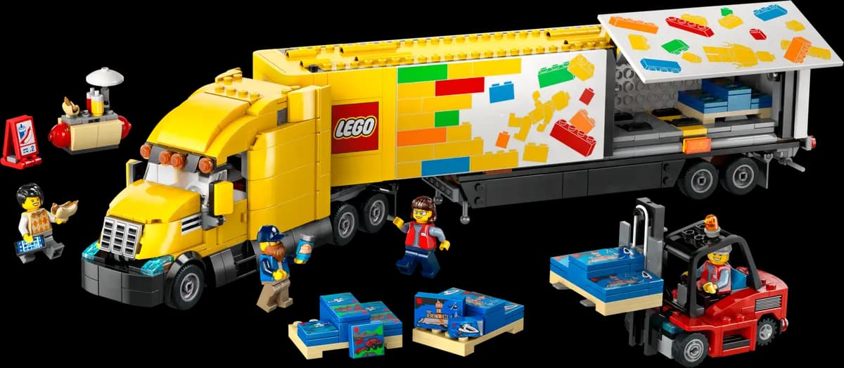LEGO Yellow Delivery Truck 60440 [1061 pieces, ages 8+, City]