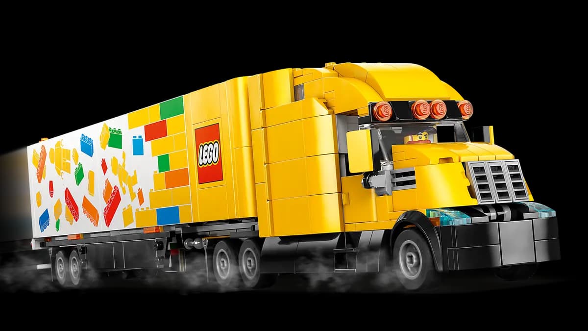LEGO Yellow Delivery Truck 60440 [1061 pieces, ages 8+, City]