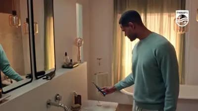 Philips Sonicare 9900 Prestige Rechargeable Electric Toothbrush Model HX9990/11 with Brush Head - Champagne [18 Years and Up, Full, Nylon]
