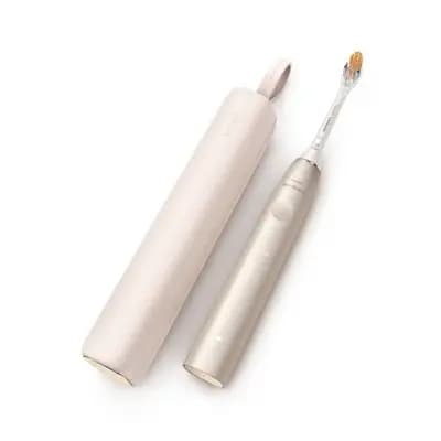 Philips Sonicare 9900 Prestige Rechargeable Electric Toothbrush Model HX9990/11 with Brush Head - Champagne [18 Years and Up, Full, Nylon]
