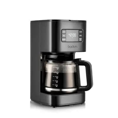 Bodum 12 Cup Programmable Coffee Maker Stainless Steel [4 oz, 1000 Watts, Electric]