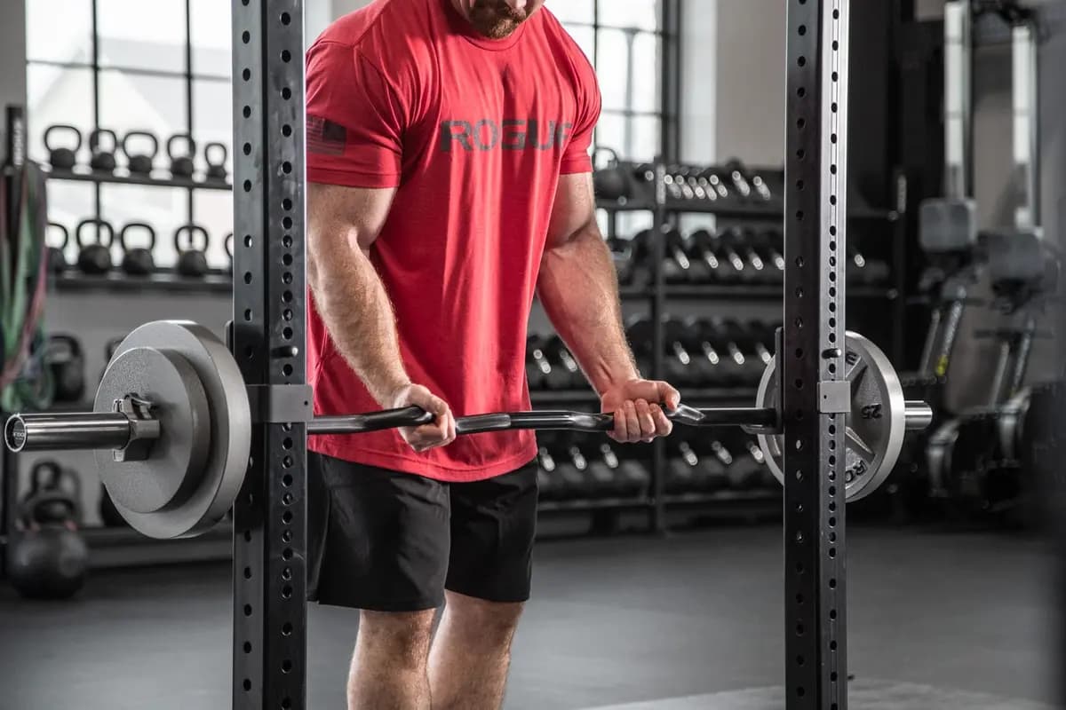 Rogue Fitness Rogue Rackable Curl Bar [5-year, Yes, 10.50"]