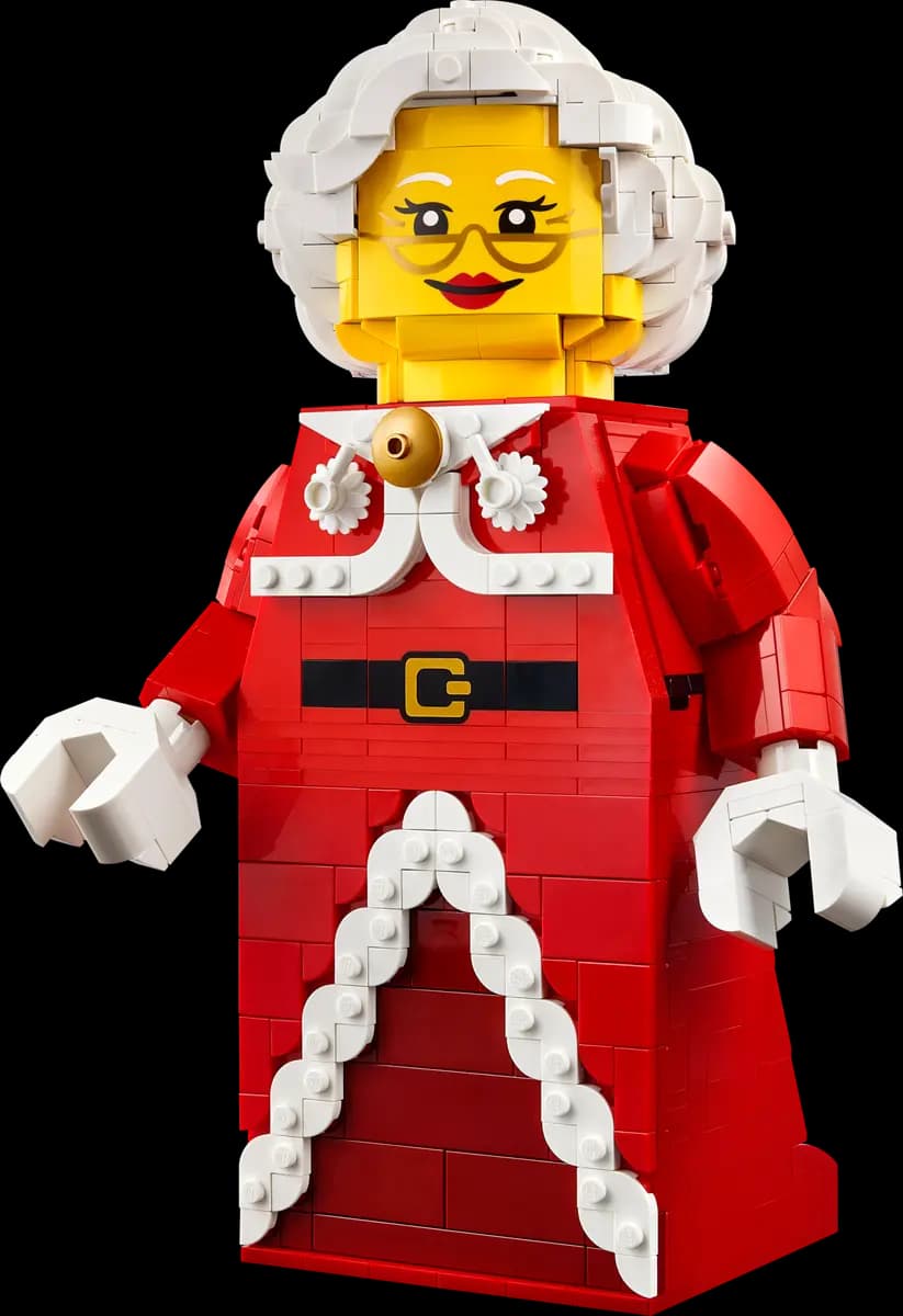 LEGO Up-Scaled Mrs. Claus Minifigure 40875 [904 pieces, ages 10+, Minifigures]