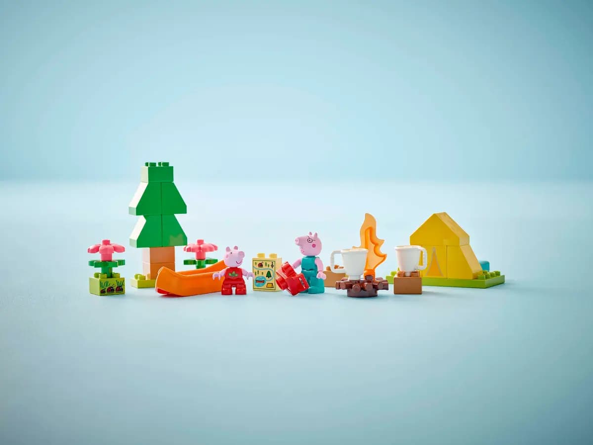 LEGO Camping Trip 10452 [32 pieces, ages 2+, LEGOÃƒÆ’Ã†â€™ÃƒÂ¢Ã¢â€šÂ¬Ã…Â¡ÃƒÆ’Ã¢â‚¬Å¡Ãƒâ€šÃ‚Â® DUPLOÃƒÆ’Ã†â€™ÃƒÂ¢Ã¢â€šÂ¬Ã…Â¡ÃƒÆ’Ã¢â‚¬Å¡Ãƒâ€šÃ‚Â® Peppa Pig]