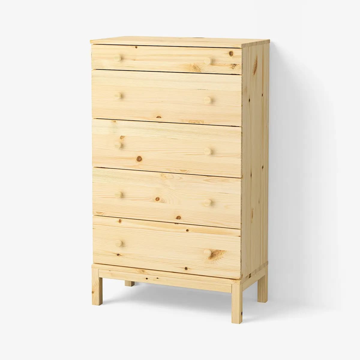 IKEA TARVA 5-drawer dresser, pine 29 7/8x50 " [Width 29 7/8 ", Depth 15 3/4 ", Height 50 "]
