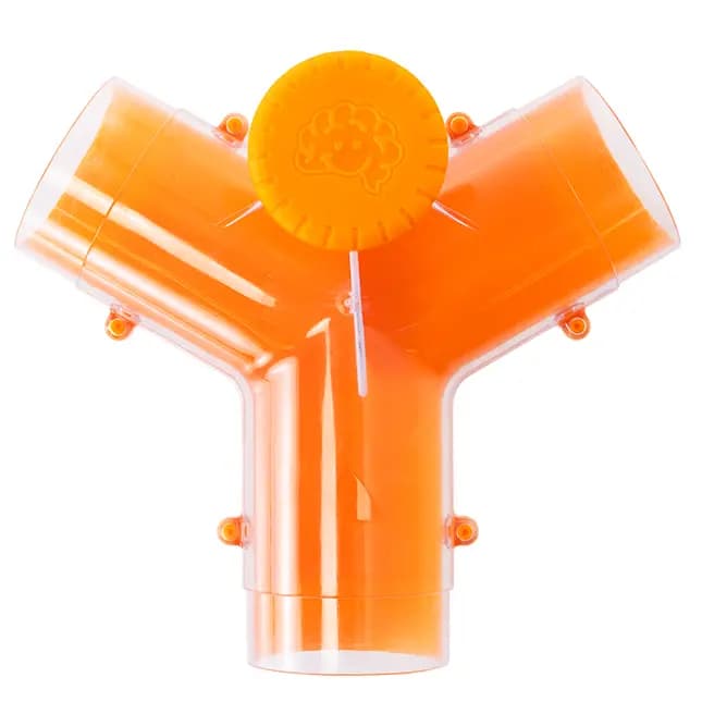 Fat Brain Toys Air Toobz Switch Direction-Changing Accessory for Air Toobz Play System, Ages 3 and Up [Directional switch to add to your Air Toobz contraptions, Encourages spatial 