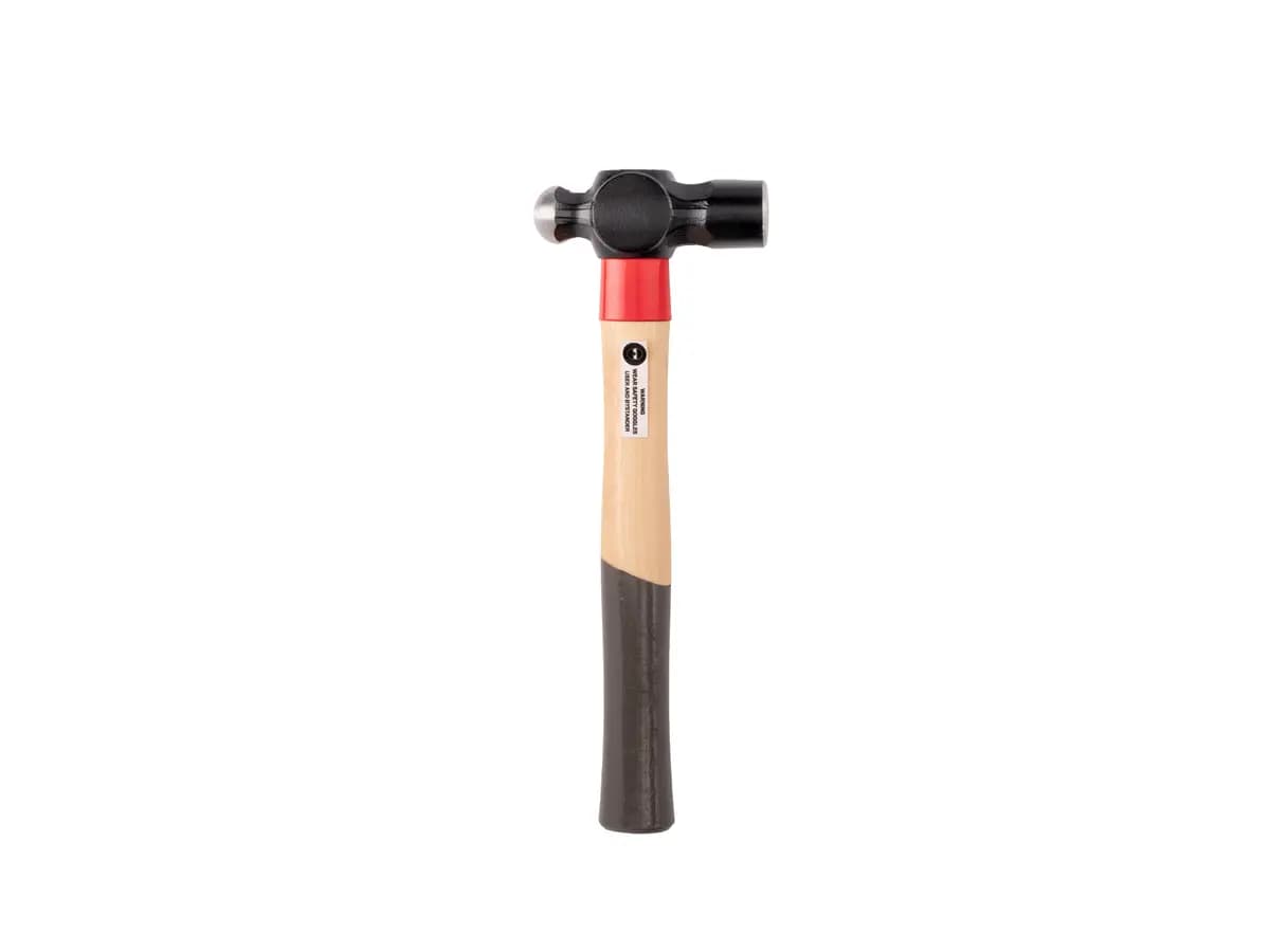 TEKTON 25 oz. Ball Peen Hammer [A. Length (in.) 13.0, B. Width (in.) 4.6, C. Height (in.) 1.3]