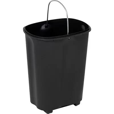 Honey-Can-Do Honey Can Do Trash Can, 7 Gallons [7 gallon, Stainless Steel, 4.5 pounds]