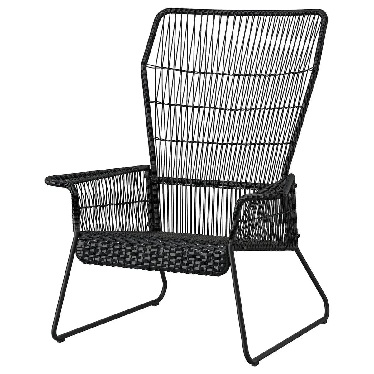 IKEA TALLSKÄR Armchair, outdoor, anthracite [Width 32 5/8 ", Depth 32 1/4 ", Height 41 3/4 "]