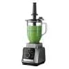 Gourmia Digital Blender with 8 Total Blend Programs, 4 Speeds & Round-Plated Tamper Gray [5 Pounds, Stainless Steel, Plastic, 7 Cup]