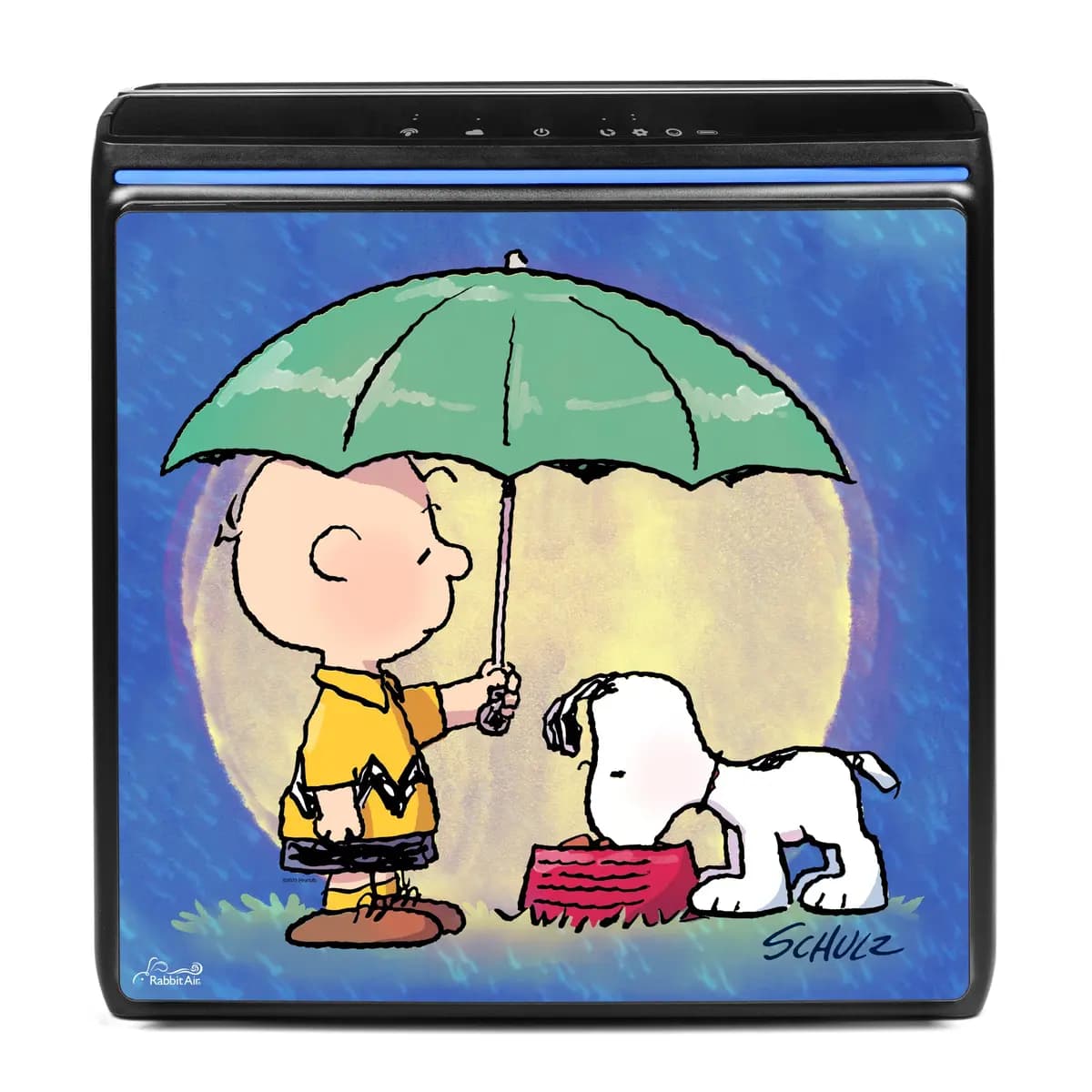 Rabbit Air A3 Peanuts Edition [20.3 lbs, 19.7H x 18.9W x 8.4D in., Artists Series 1,030 sq. ft.]