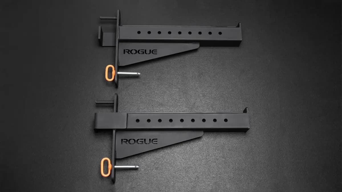 Rogue Fitness SAML-24 Monster Lite Safety Spotter Arms (Pair) [Yes, 44LB, 24.625"]