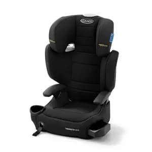 Graco TurboBooster 2.0 LX Highback Booster Car Seat with Safety Surround: Machine Washable Seat Pad, Foam, 10.76 lbs [Dimensions (Overall) 25.4 Inches (H) x 19.84 Inches (W) x 10.,