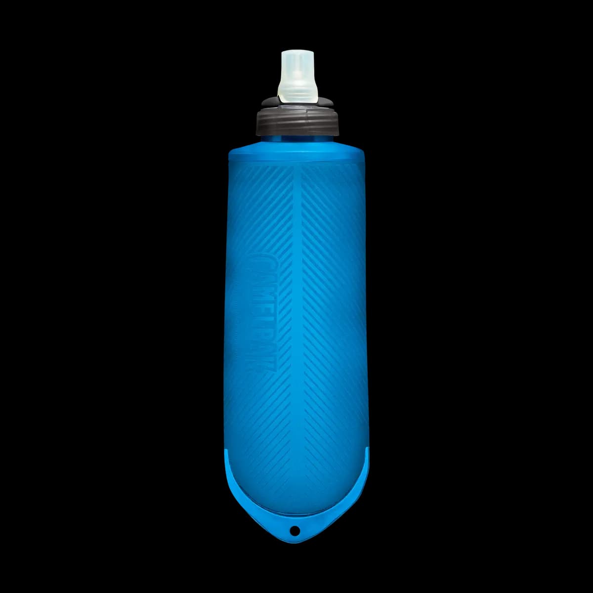 CamelBak 21oz QUICK STOWÃ¢â€žÂ¢ Flask [Bite valve self-seals after, Empty flask collapses and, Volume indicators in ounces]
