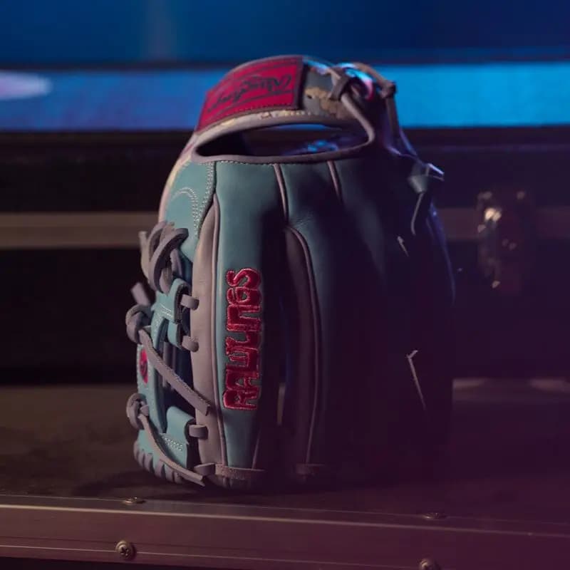 Rawlings Rawlings Icon Fest Heart of the Hide Columbia Blue/Periwinkle 11.5-Inch Infield Glove, Right Hand Throw [R00721359, Conventional, Icon Fest]