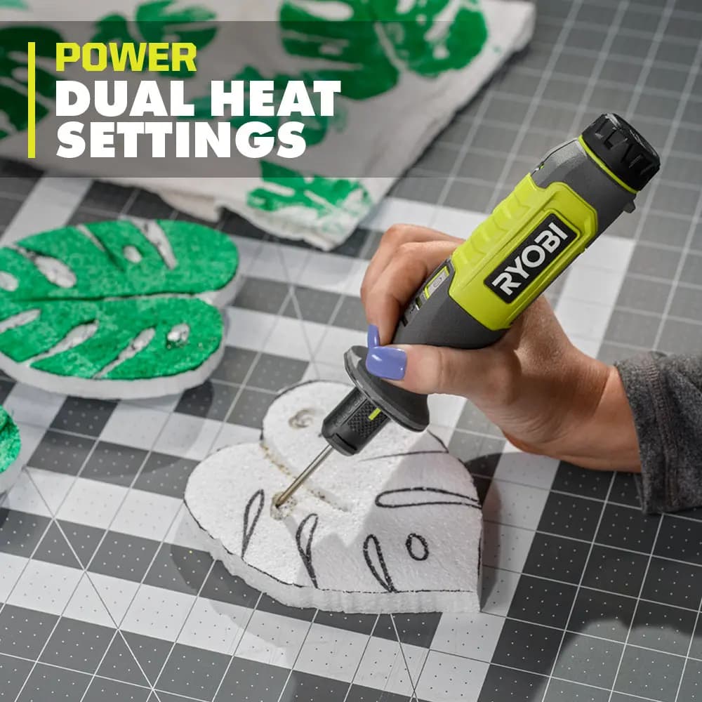 RYOBI USB Lithium Foam Cutter Kit [Battery Capactiy 2Ah, Voltage 4V, USB Cable 21"]
