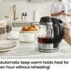 Chefman 1.8L Lightning Borosilicate Glass Electric Kettle [2.65 Pounds, 1.8 Liter, Plastic]