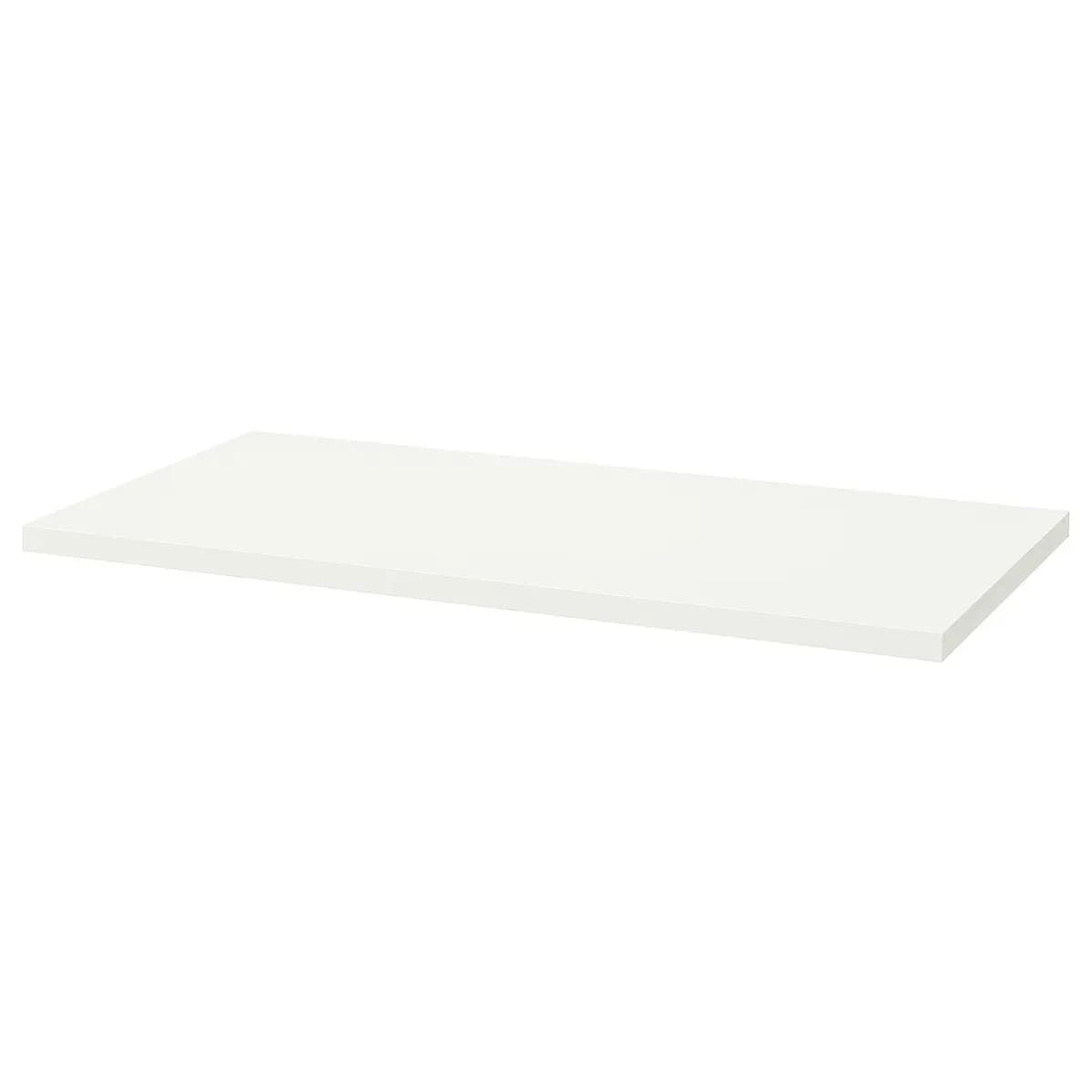 IKEA LAGKAPTEN / ADILS Desk, white 47 1/4x23 5/8 " [Max. load 110 lb, Length 47 1/4 ", Width 23 5/8 "]