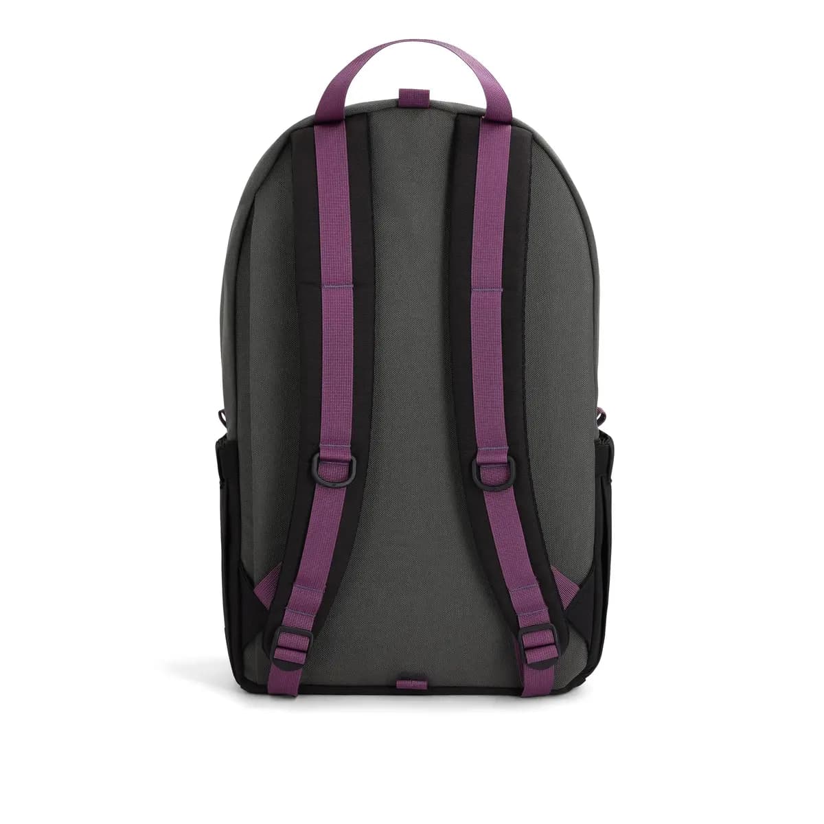 Topo Designs Daypack Classic Asphalt / Black [Natural leather lash tab, Heavy-duty hardware, Comfortable contoured padded shoulder straps]