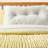 35"x20" Headboard Wedge Pillow Faux Shearling Ivory for Dorm - Room Essentials™ [Novelty (shape), 1, 10 Inches]