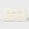 35"x20" Headboard Wedge Pillow Faux Shearling Ivory for Dorm - Room Essentials™ [Novelty (shape), 1, 10 Inches]
