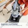 BISSELL CleanView Max Tangle-Free Rewind Upright Vacuum 4073 12" Cleaning Path Pet Hair Pick-Up Black [14 Pounds, 1 Liter, 27 Feet]