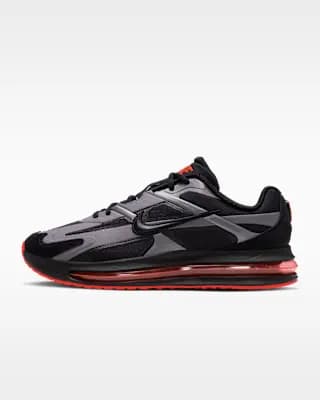 Nike Air Max Metro Men's Shoes Black/Metallic Dark Grey/Bright Crimson/Black [Black/Metallic Dark Grey/Bright Crimson/Black, IW4935-004]