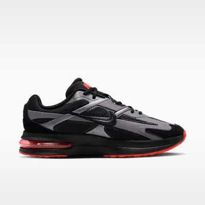Nike Air Max Metro Men's Shoes Black/Metallic Dark Grey/Bright Crimson/Black [Black/Metallic Dark Grey/Bright Crimson/Black, IW4935-004]