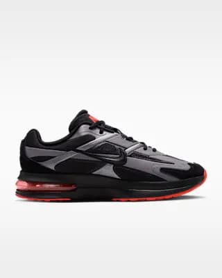 Nike Air Max Metro Men's Shoes Black/Metallic Dark Grey/Bright Crimson/Black [Black/Metallic Dark Grey/Bright Crimson/Black, IW4935-004]