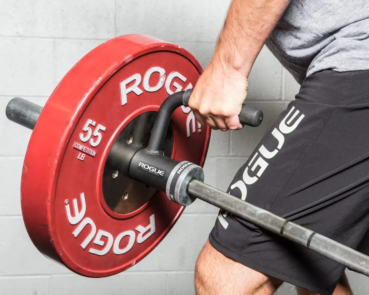 Rogue Fitness Rogue Single Landmine Handle [Yes, 3.5" overall, 6" handle, 1.25" handle, 2" sleeve opening]
