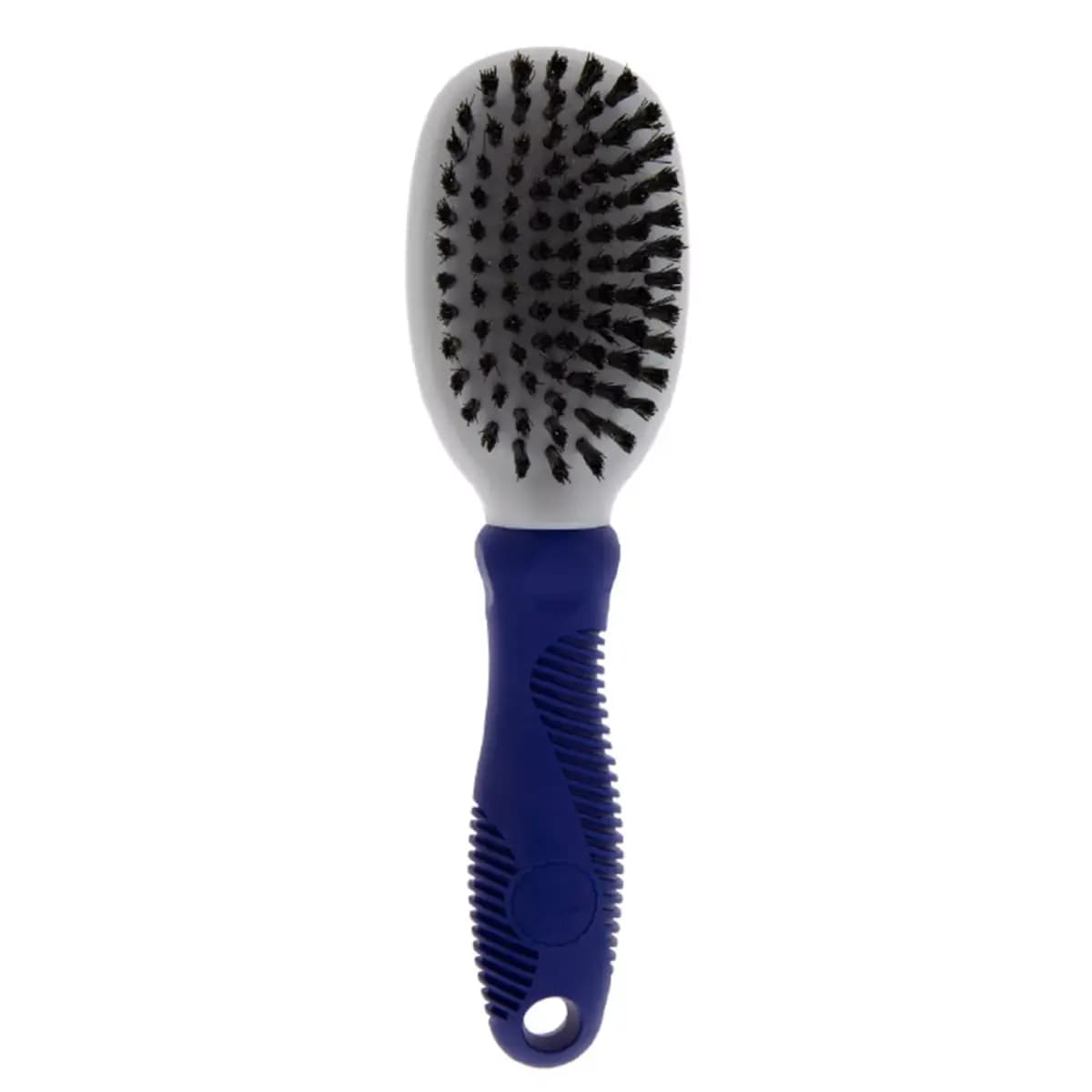 Whisker City® Soft Bristle Cat Grooming Brush [Brand Whisker City®, Includes 1 Brush, Intended For Cats, Color Blue, Grey, Black]