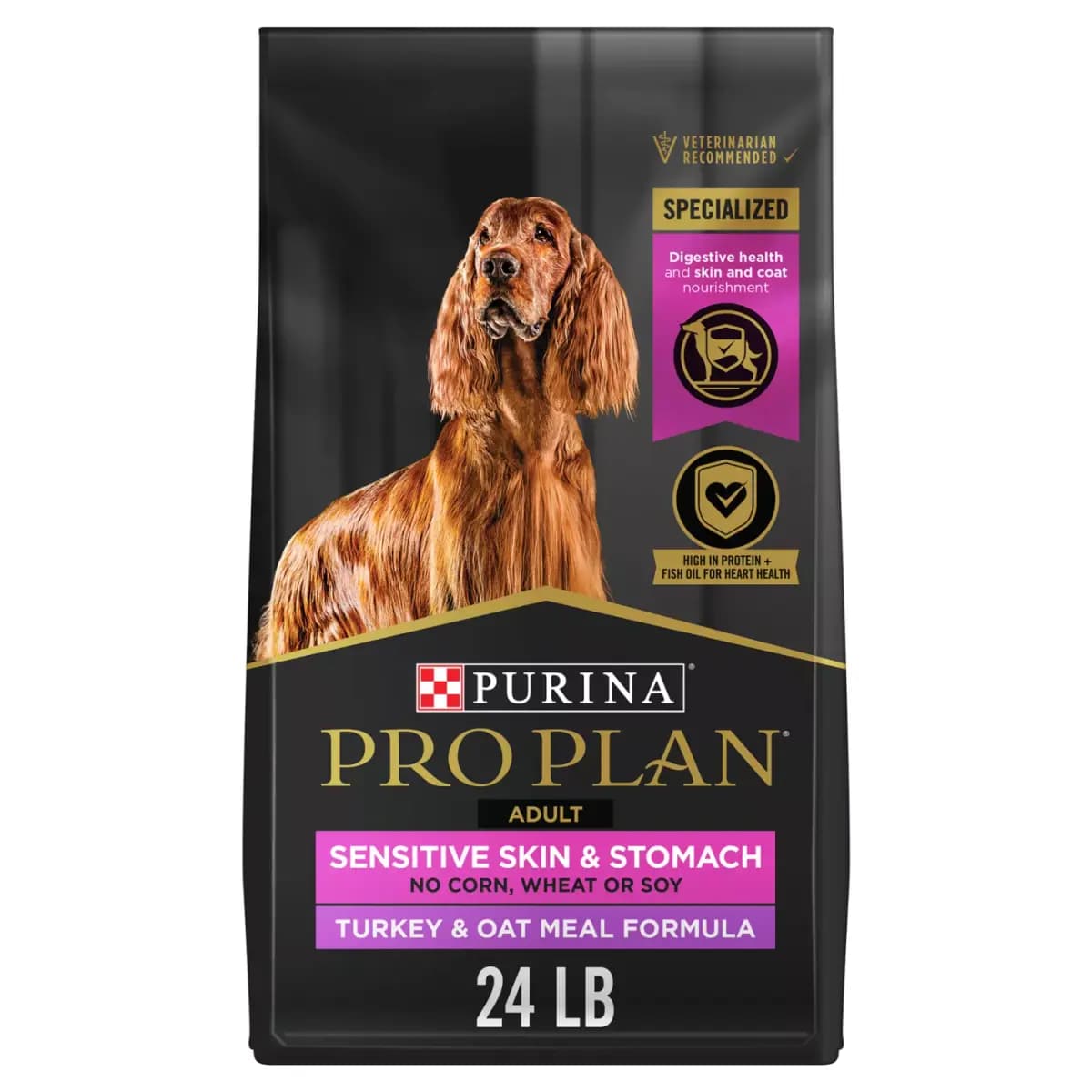 Purina Pro Plan Sensitive Skin and Stomach Dry Dog Food Turkey and Oat Meal [Brand Purina Pro Plan SPECIALIZED, Food Type Baked, Crunchy, Hard, Kibble, Breed Size All, Life Stage A