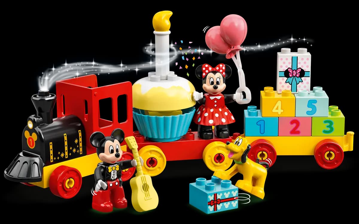 LEGO Mickey & Minnie Birthday Train 10941 [22 pieces, ages 2+, Disney™]