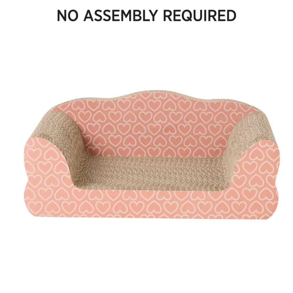 Whisker City® Couch Novelty Cat Scratcher 12x17.3x7in [Item Number 5368377, Brand Whisker City®, Includes 1 Scratcher, Intended For Cats]