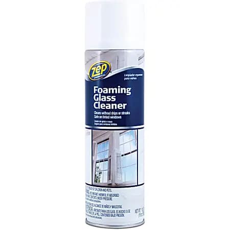 Zep® Foaming Glass Cleaner, 19 Oz Bottle [color Blue/Yellow, Number Of Containers 1, Size (container) 19 oz, antibacterial No]
