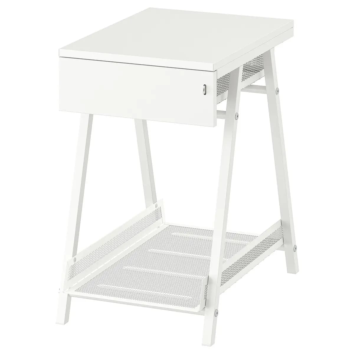 IKEA TROTTEN Drawer unit, white [Width 13 3/8 ", Depth 20 7/8 ", Height 22 "]