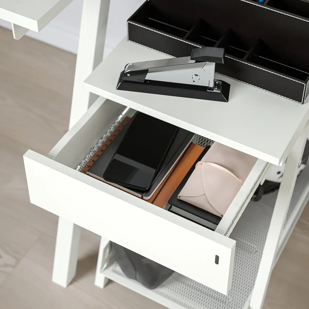 IKEA TROTTEN Drawer unit, white [Width 13 3/8 ", Depth 20 7/8 ", Height 22 "]