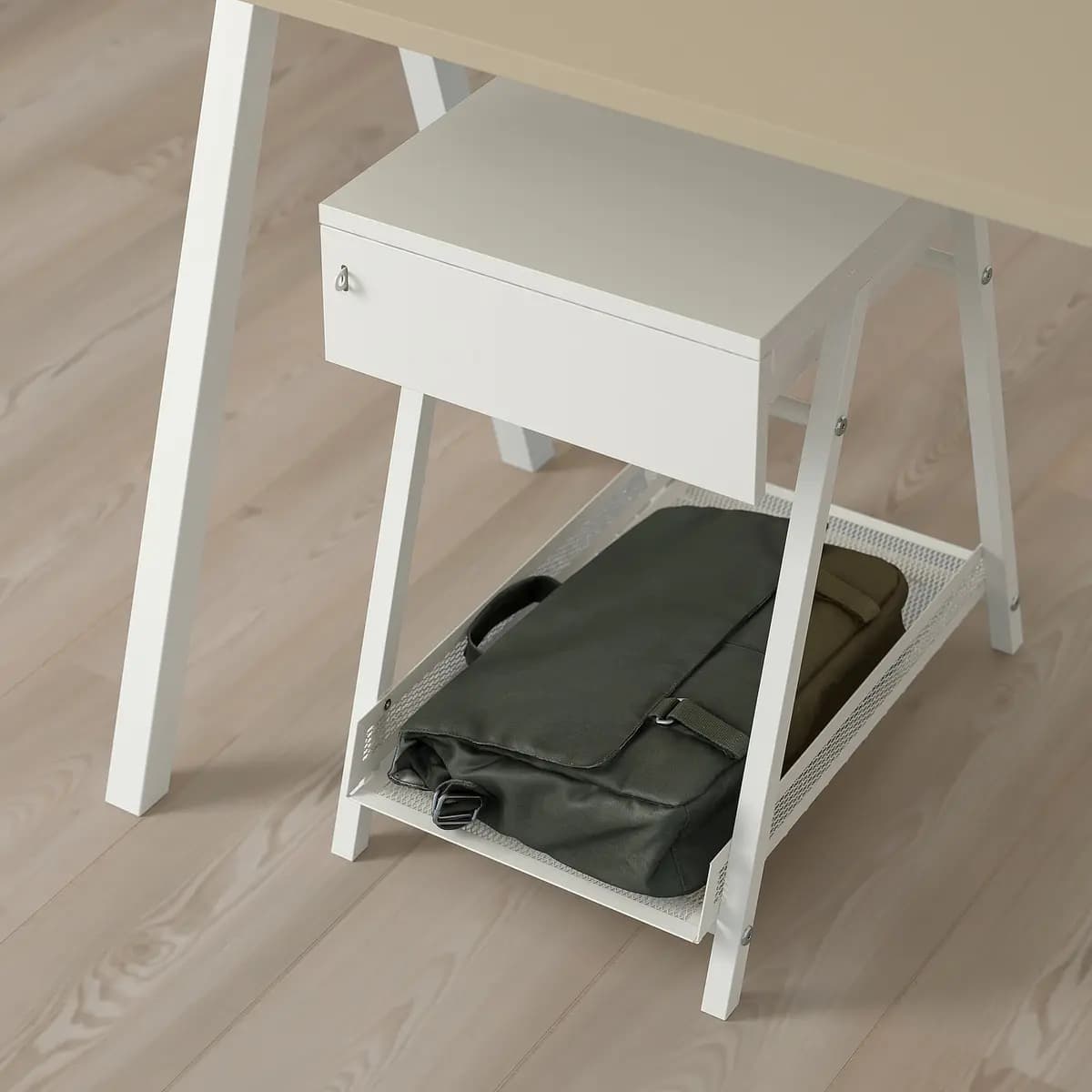 IKEA TROTTEN Drawer unit, white [Width 13 3/8 ", Depth 20 7/8 ", Height 22 "]